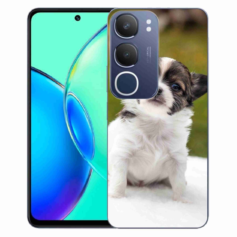 Gélový kryt mmCase na Vivo Y19s - čivava 4