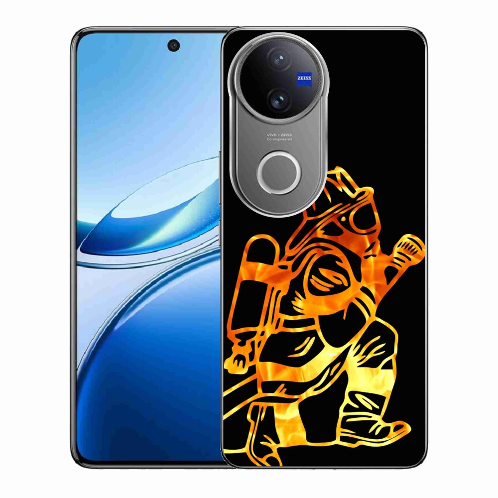 Gélový kryt mmCase na Vivo V50 5G - hasič 1