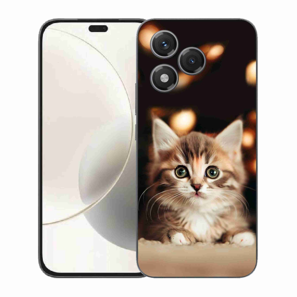 Gélový kryt mmCase na Honor 400 Lite - roztomilé mačiatko 2