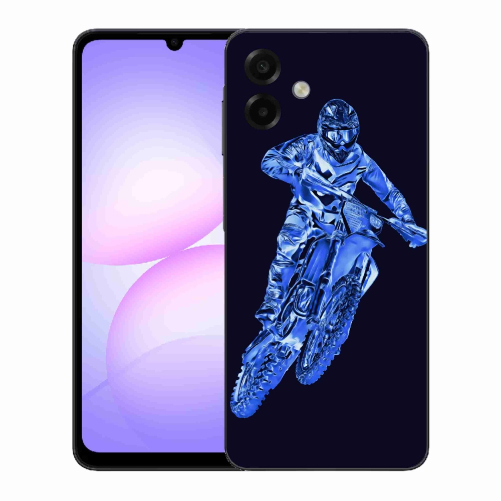 Gélový kryt mmCase na Samsung Galaxy A07 4G - motocross 1
