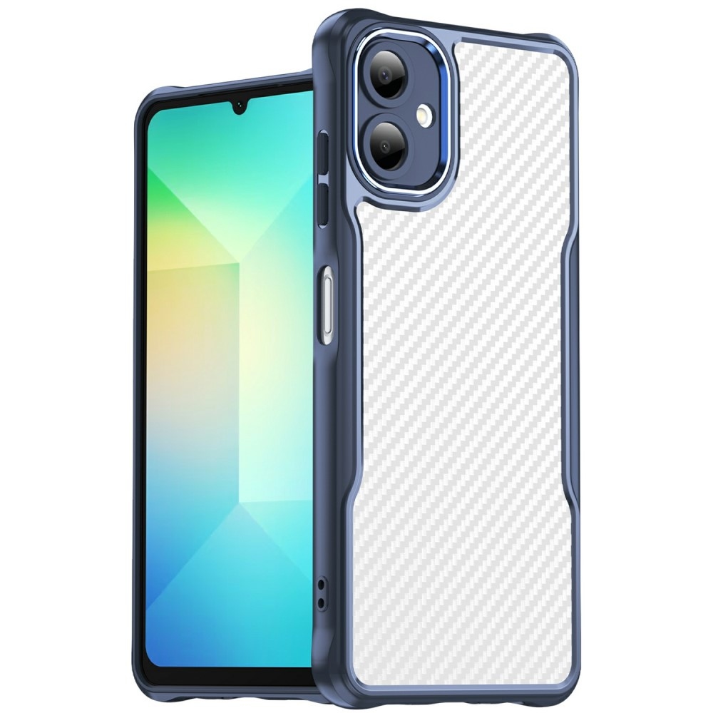 Textures odolný kryt pre Samsung Galaxy A06 4G - modrý