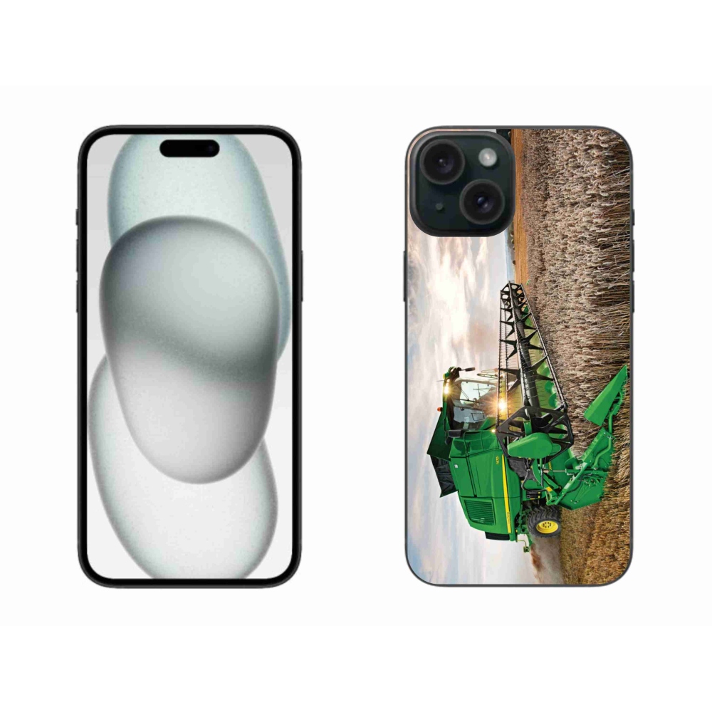 Gélový kryt mmCase na iPhone 15 Plus - kombajn