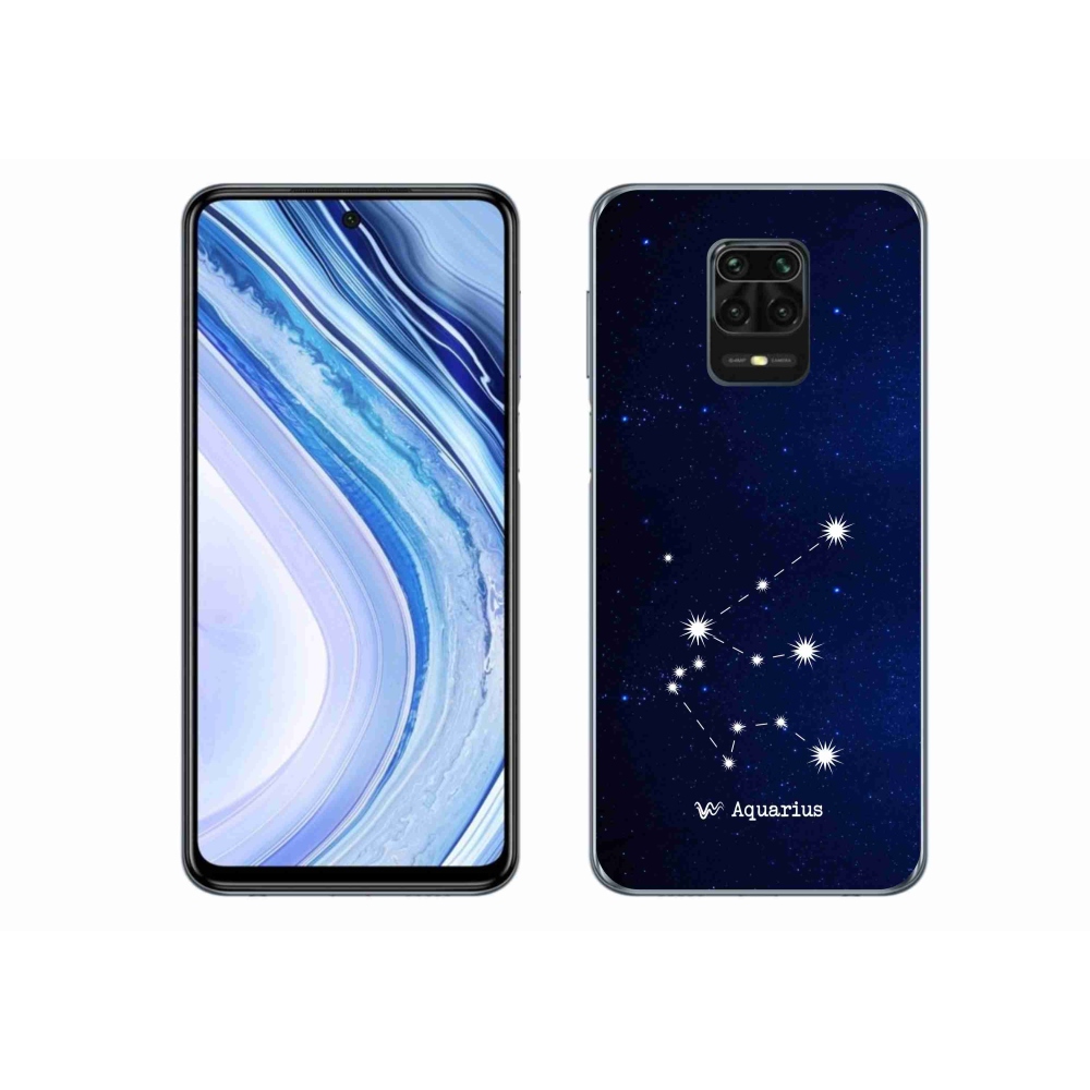 Gélový kryt mmCase na Xiaomi Redmi Note 9S - súhvezdie Vodnára