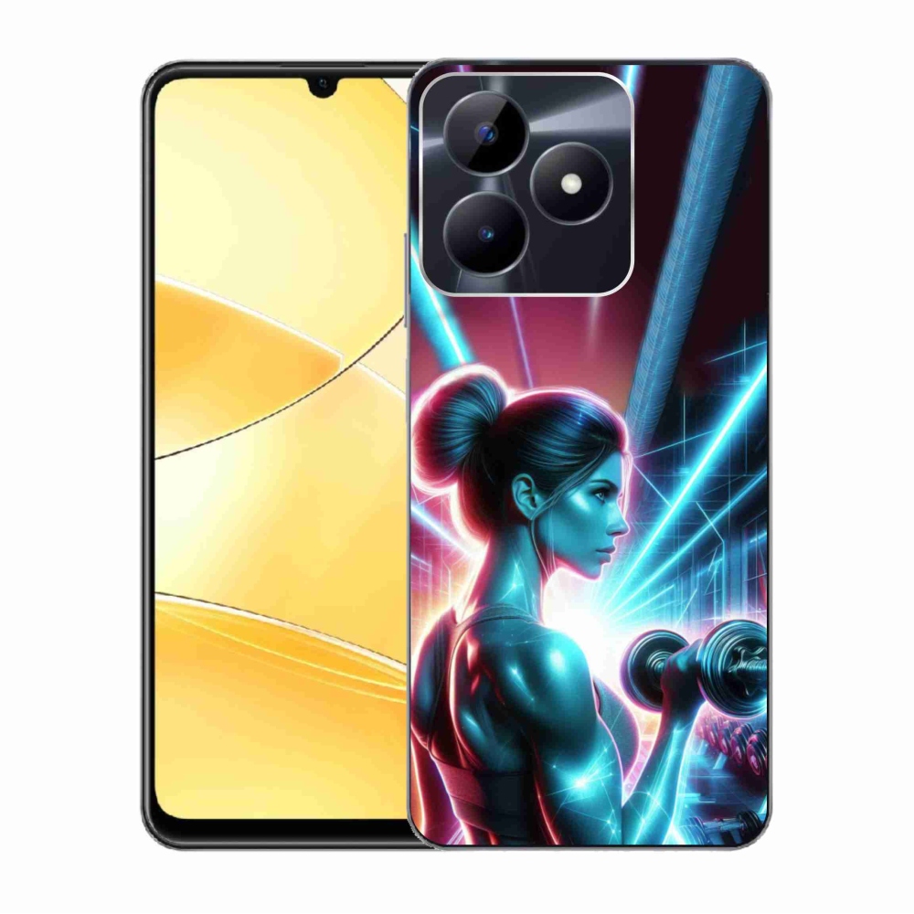 Gélový kryt mmCase na Realme C51/C53 - posilňovanie