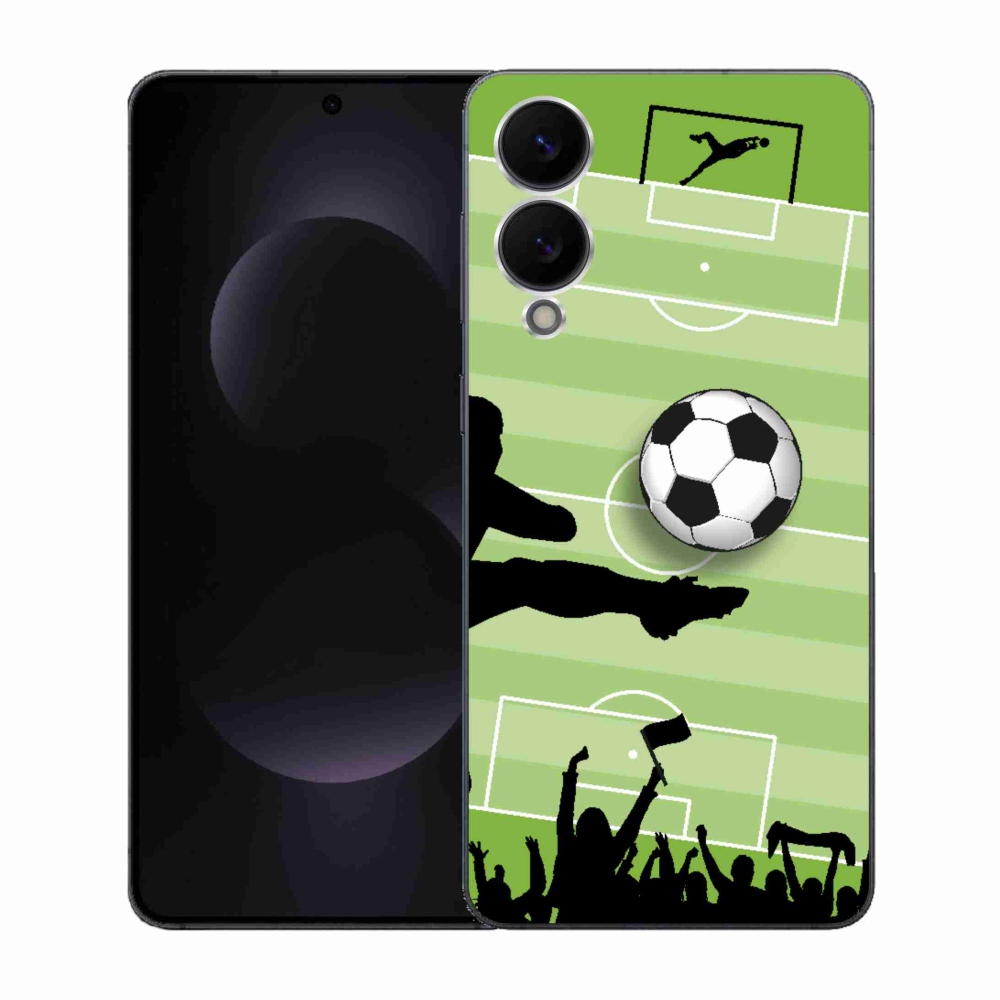 Gélový kryt mmCase na Samsung Galaxy S25 Edge - futbal 3