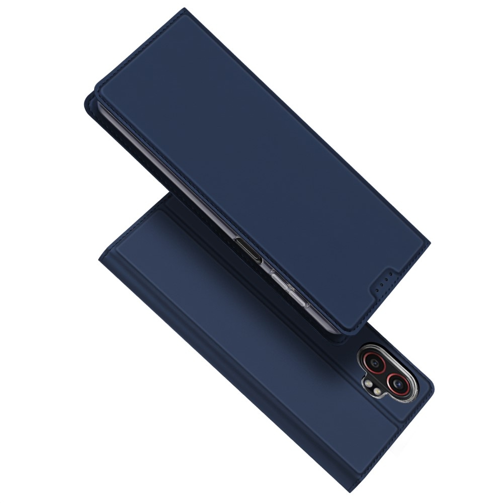 DUX knižkové púzdro na Samsung Galaxy Xcover 7 Pro - tmavomodré