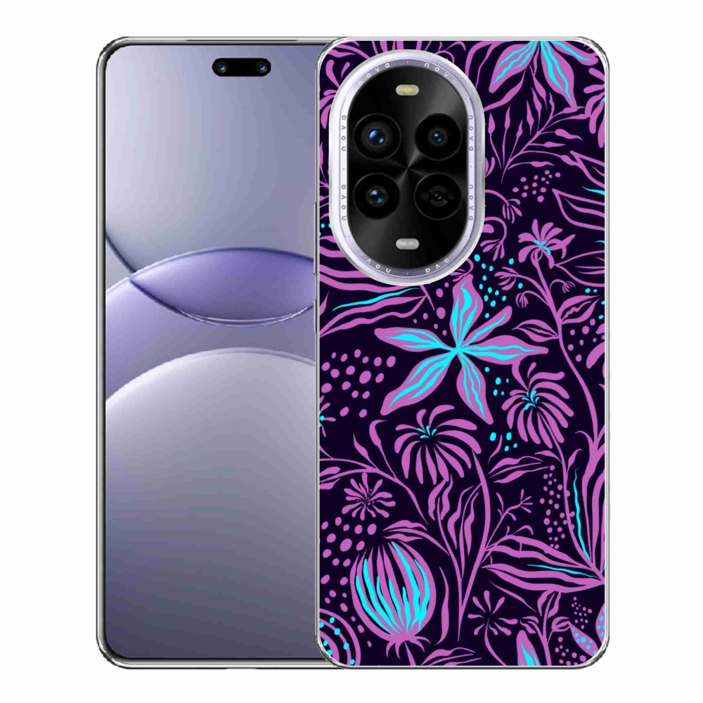 Gélový kryt mmCase na Huawei Nova 13 Pro 5G - kvety 2