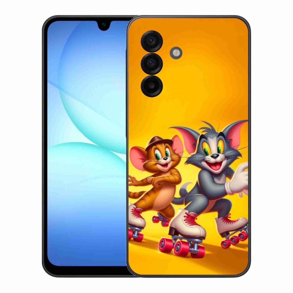 Gélový kryt mmCase na Samsung Galaxy A17 5G - tom a jerry