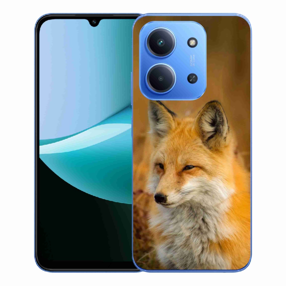 Gélový kryt mmCase na Xiaomi Redmi 15C 4G/5G (173mm) - líška