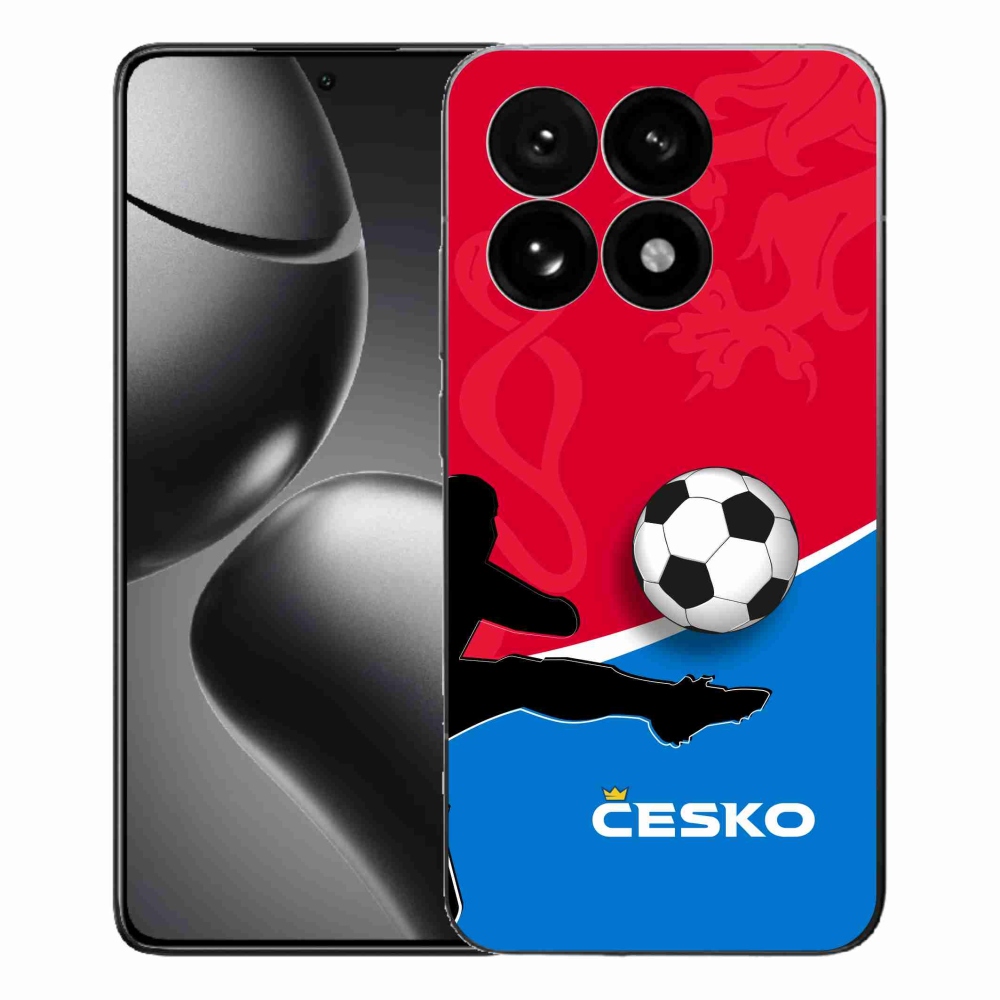 Gélový kryt mmCase na Xiaomi 15T - futbal Česko 2