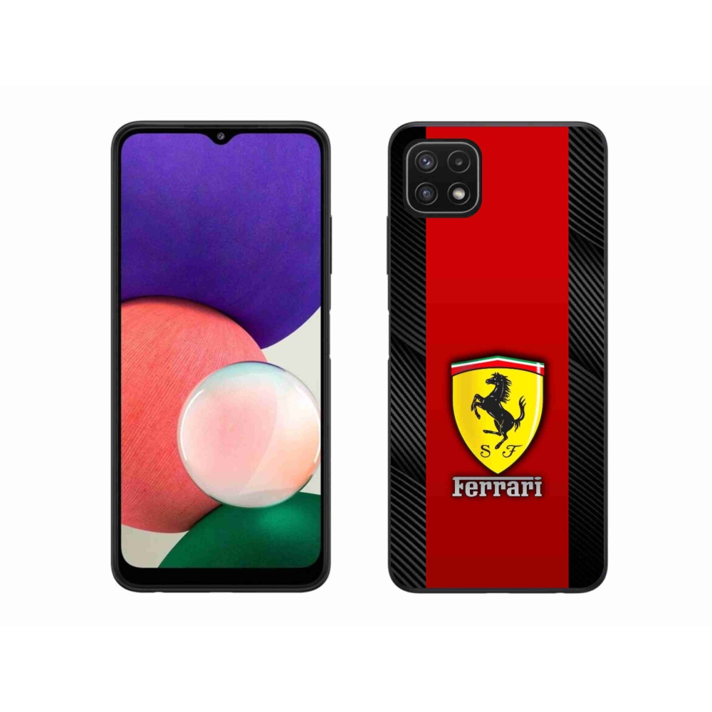 Gélový kryt mmCase na Samsung Galaxy A22 5G - ferrari