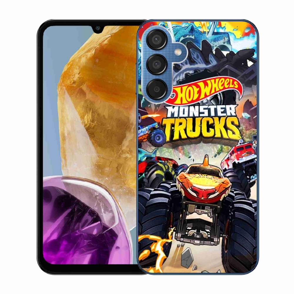 Gélový kryt mmCase na Samsung Galaxy M15 5G - hot wheels 2