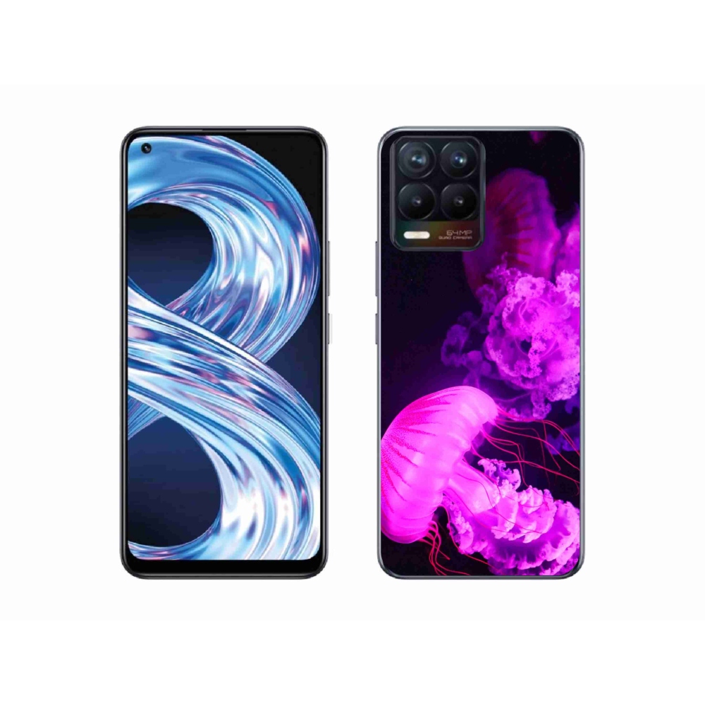 Gélový kryt mmCase na Realme 8 Pro - medúza 1