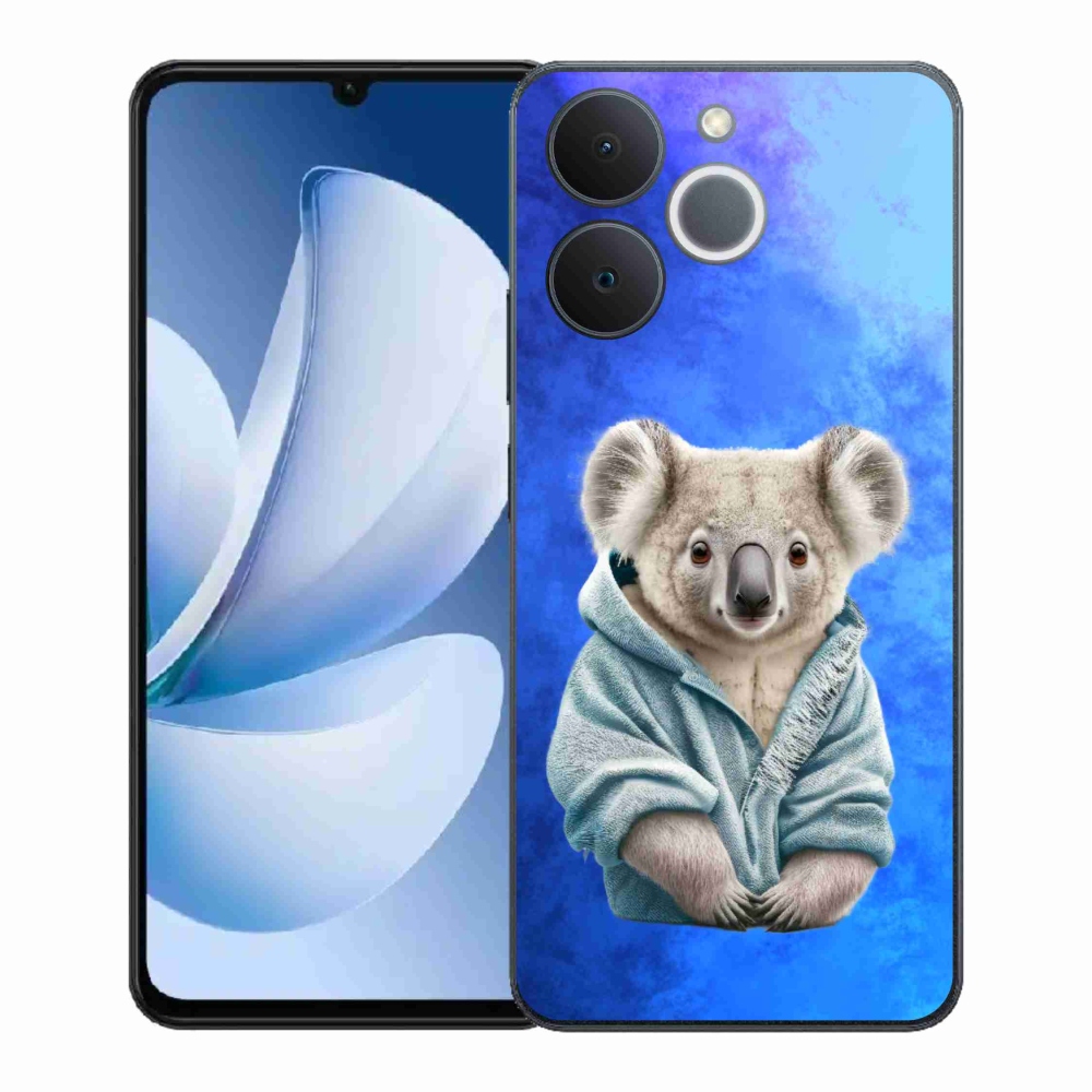 Gélový kryt mmCase na Realme Note 70T - koala vo svetri