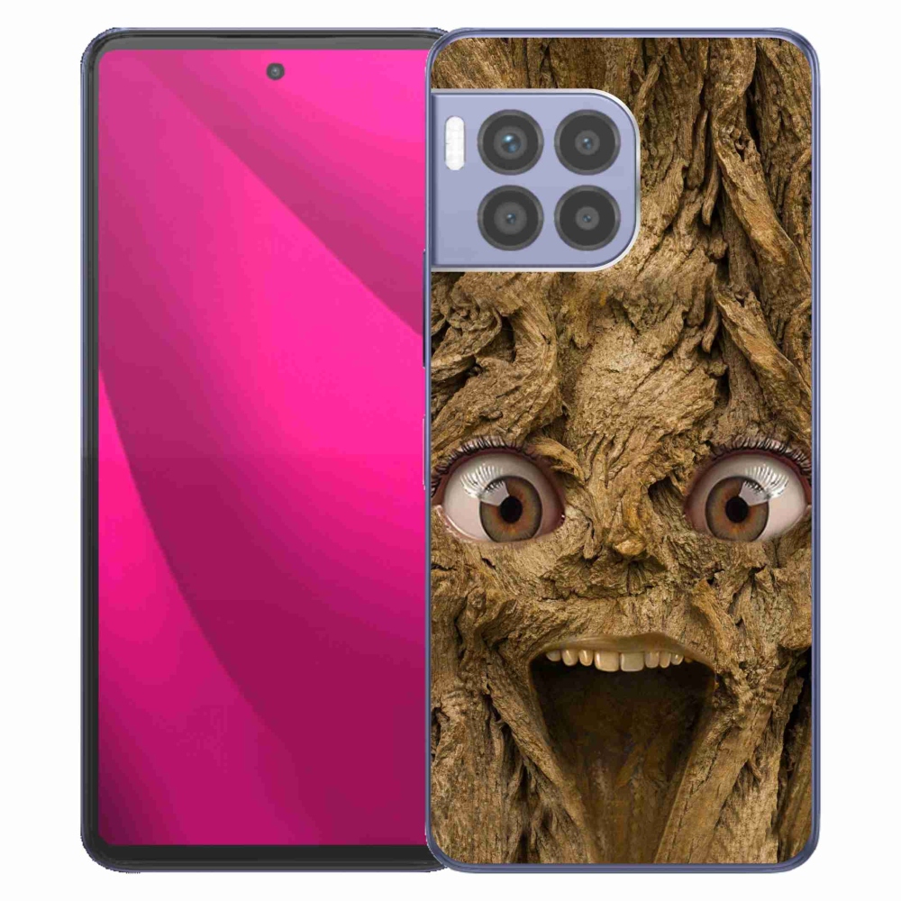 Gélový kryt mmCase na T-Mobile T Phone 2 Pro - veselý strom s očami