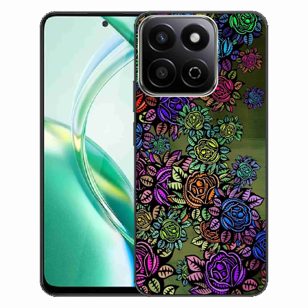 Gélový kryt mmCase na Honor 200 Smart 5G - kvety 6