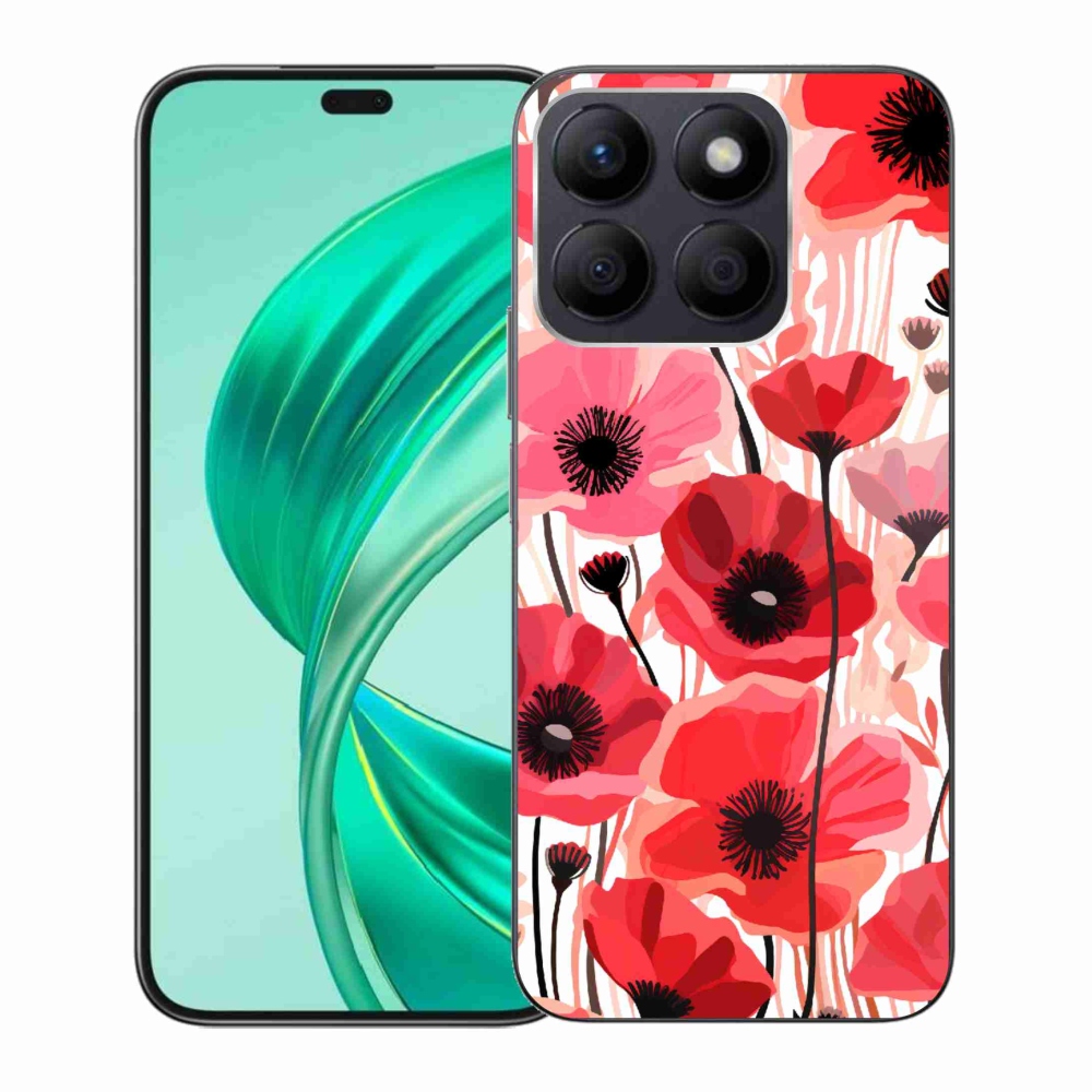 Gélový kryt mmCase na Honor X8b - vlčí mak 1