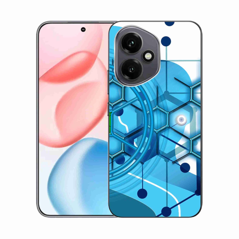 Gélový kryt mmCase na Honor 400 - abstraktný vzor 2