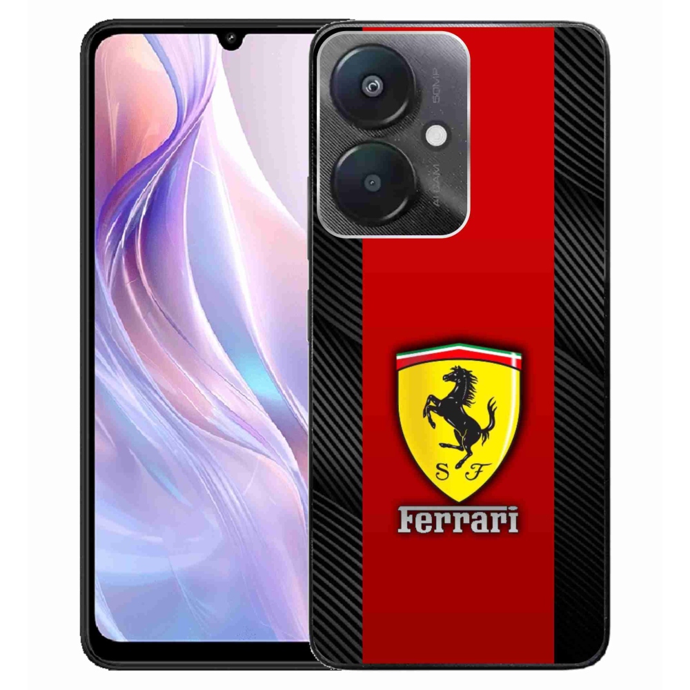 Gélový kryt mmCase na Xiaomi Redmi 13C 5G - ferrari