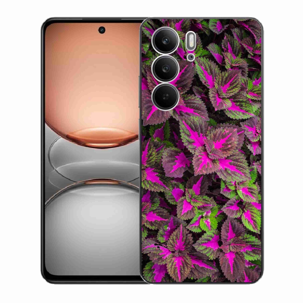 Gélový kryt mmCase na Realme C75 - kvety 10