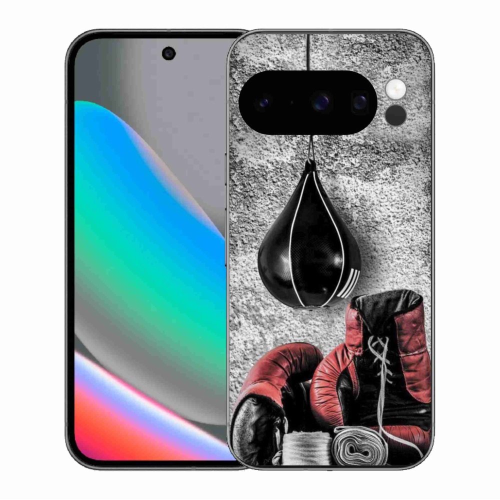Gélový kryt mmCase na Google Pixel 10 Pro - boxovacie vrece a rukavice
