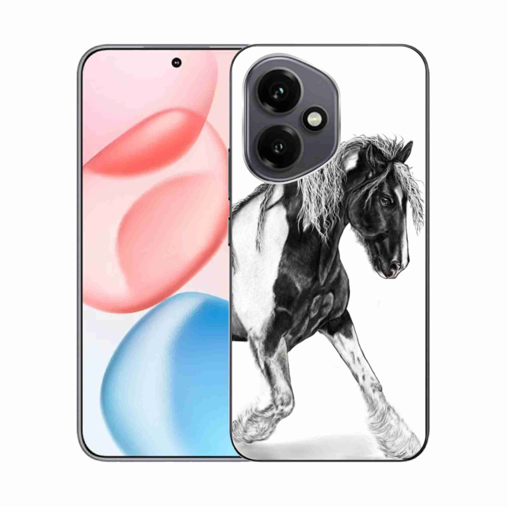 Gélový kryt mmCase na Honor 400 - kôň