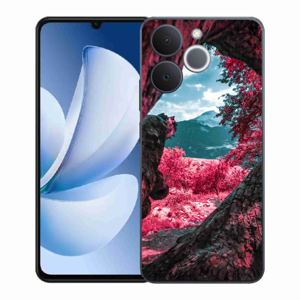 Gélový kryt mmCase na Realme Note 70T - výhľad na hory