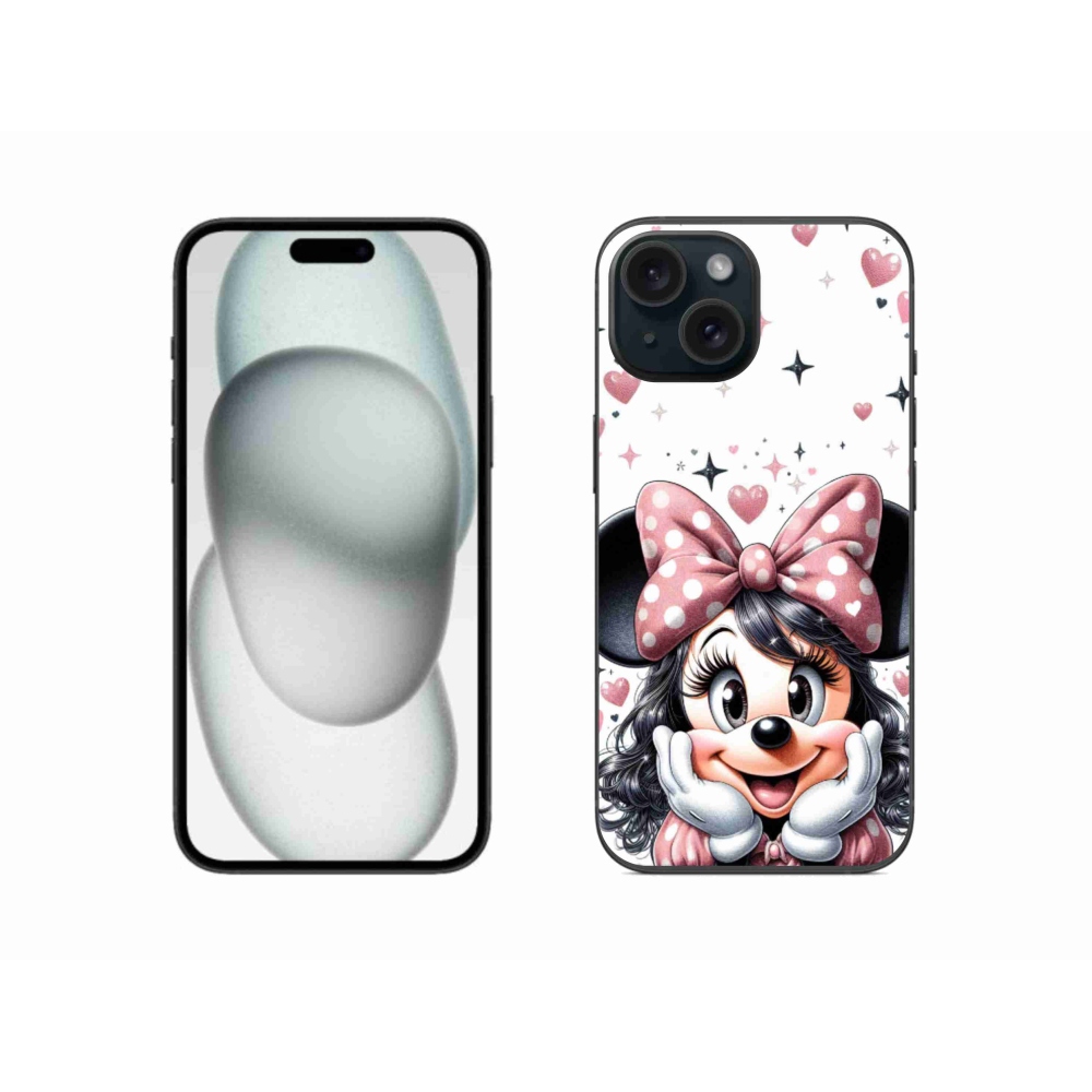 Gélový kryt mmCase na iPhone 15 - mínnie