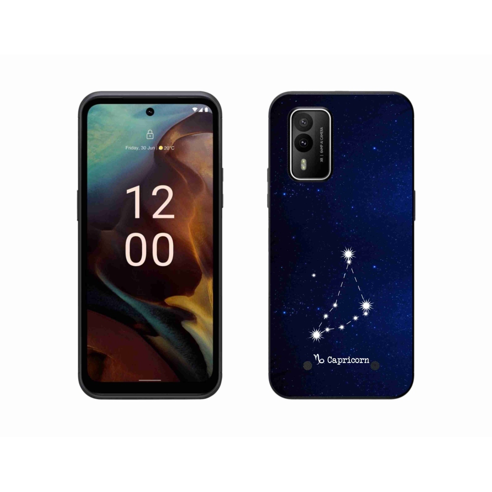 Gélový kryt mmCase na Nokia XR21 - súhvezdie Kozorožca