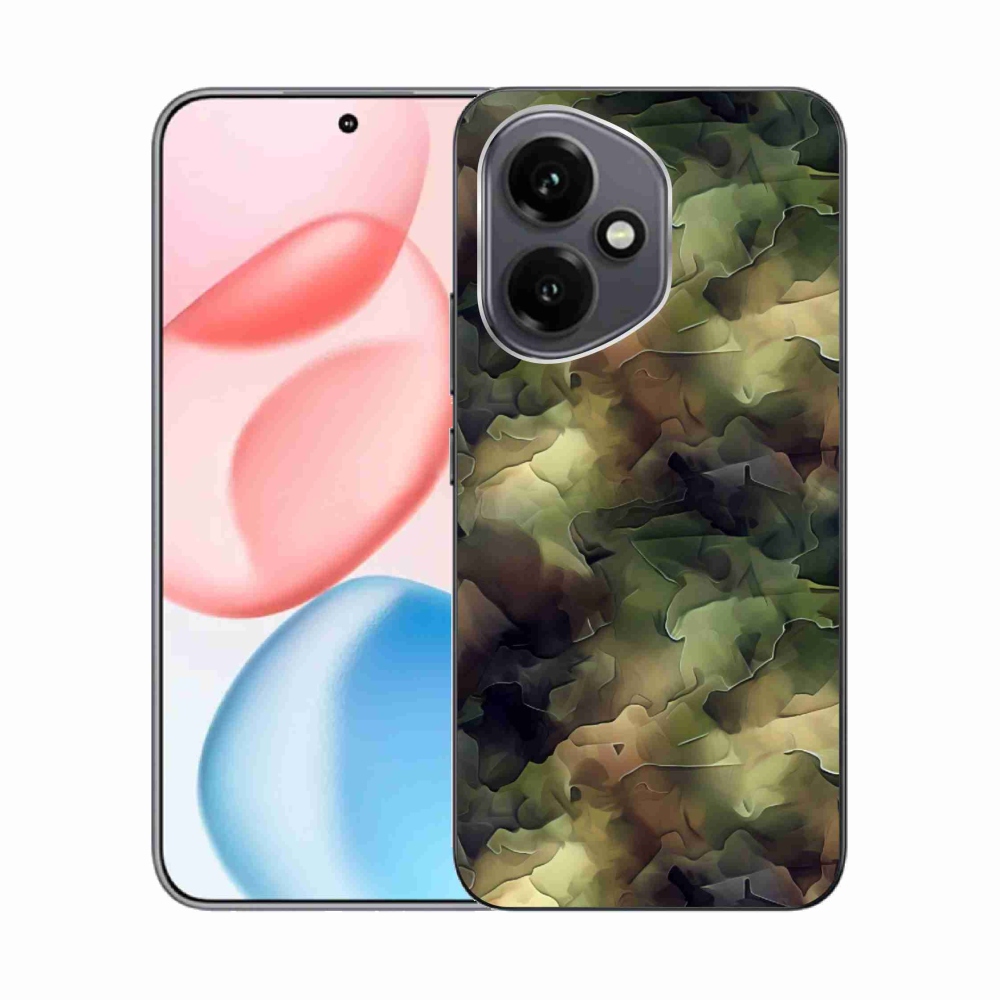 Gélový kryt mmCase na Honor 400 - maskáčový vzor 10