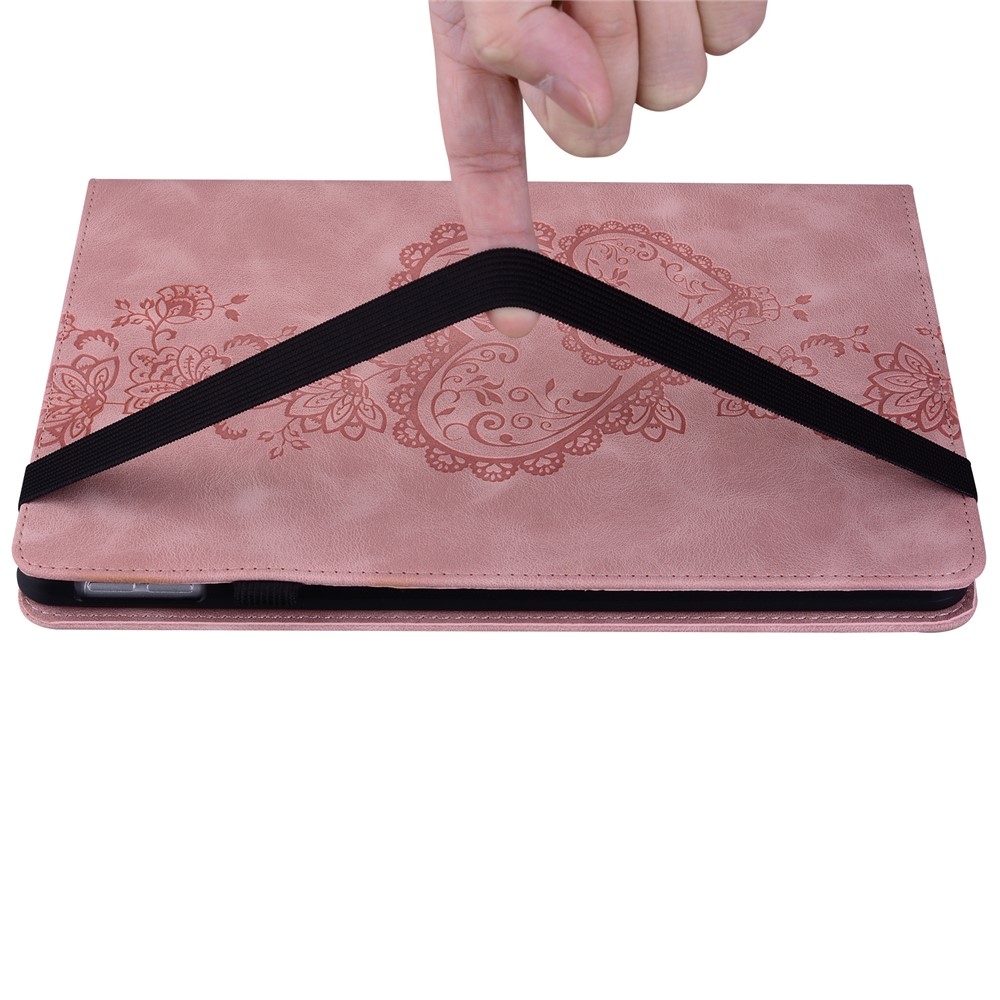 Heart zatváracie púzdro na tablet Xiaomi Redmi Pad SE 8.7 - ružové