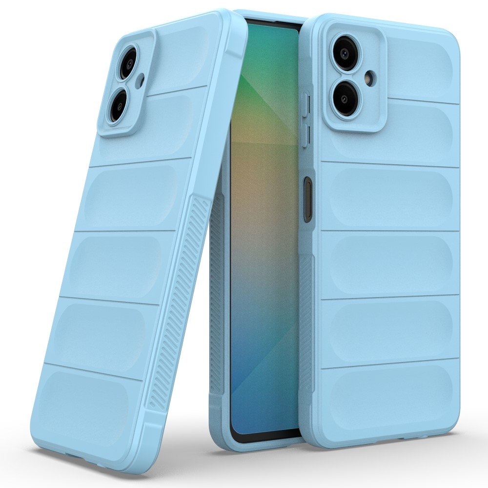 Rugg odolný gélový obal na Samsung Galaxy A06 4G - svetlomodrý