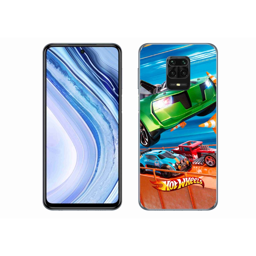 Gélový kryt mmCase na Xiaomi Redmi Note 9S - hot wheels 1