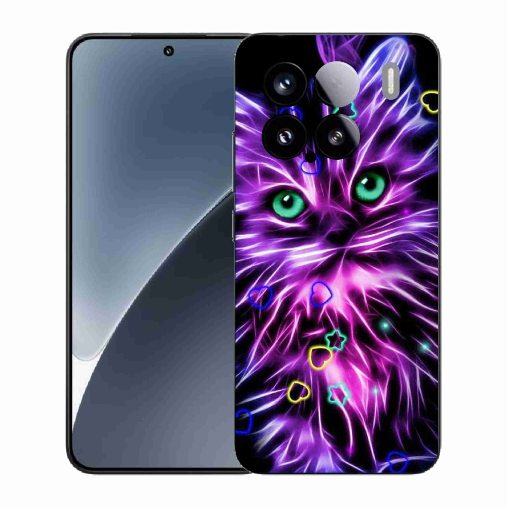 Gélový kryt mmCase na Xiaomi 15 - abstraktná mačka