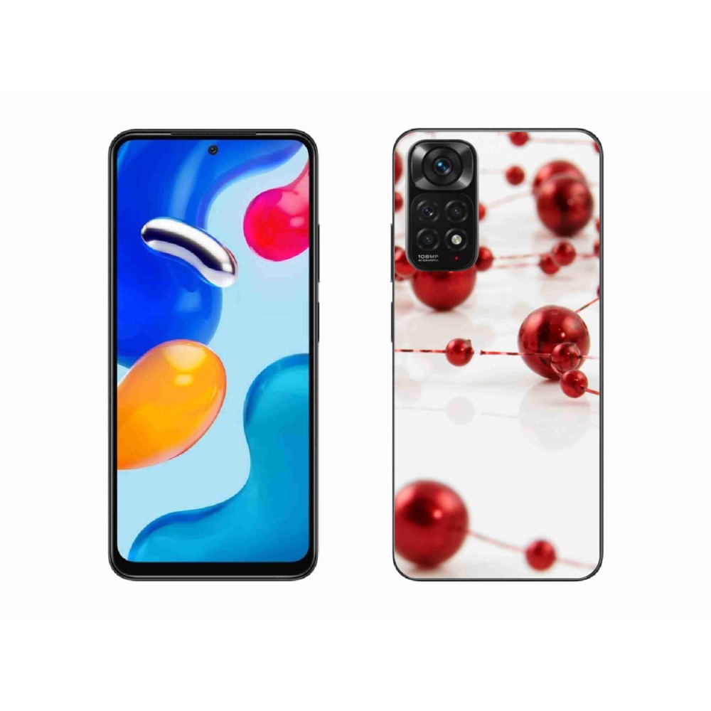 Gélový kryt mmCase na Xiaomi Redmi Note 11 4G - vianočná reťaz