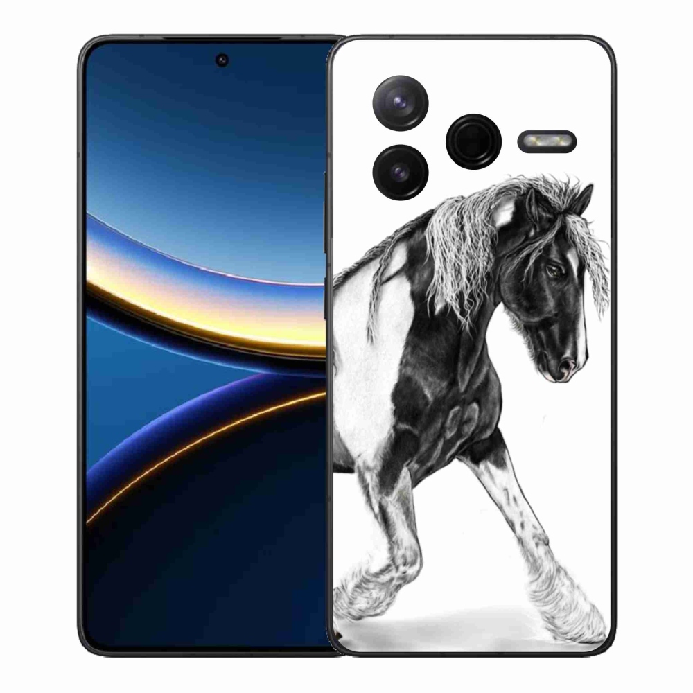 Gélový kryt mmCase na Xiaomi Poco F7 Pro - kôň