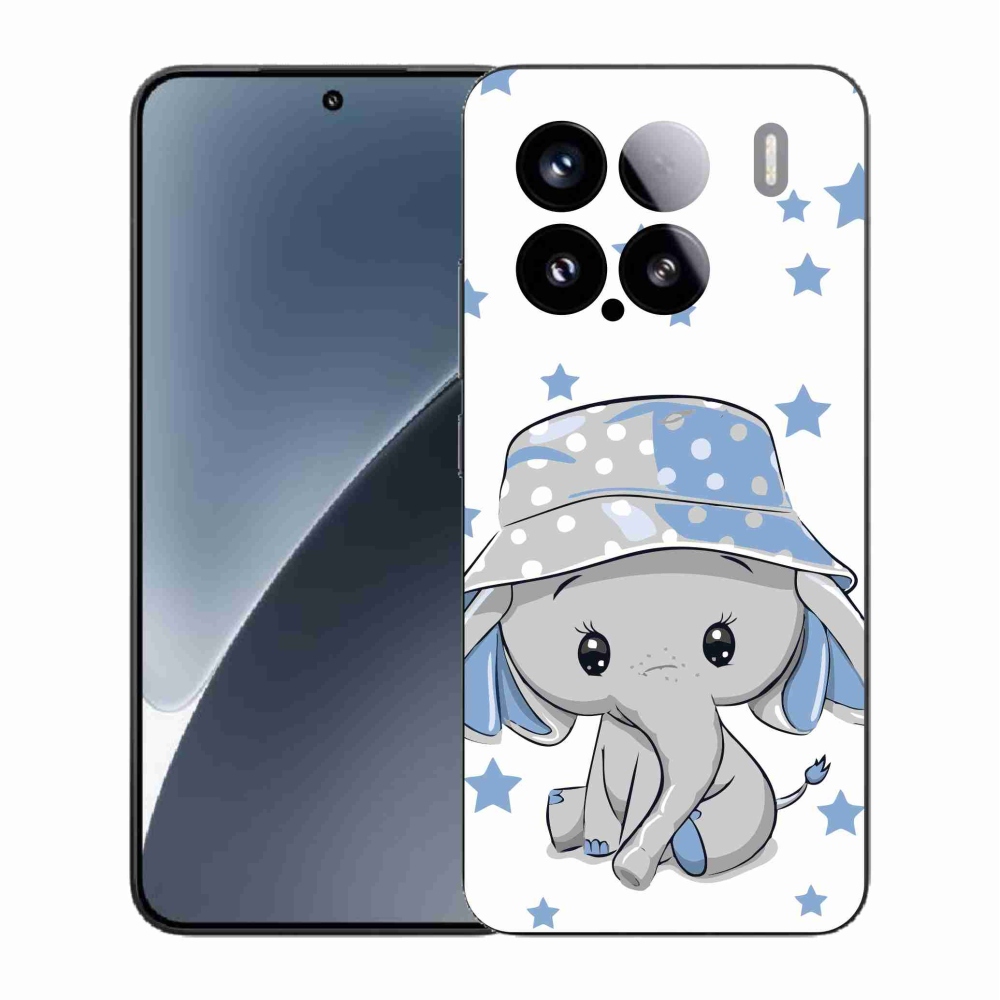 Gélový kryt mmCase na Xiaomi 15 - modrý slon