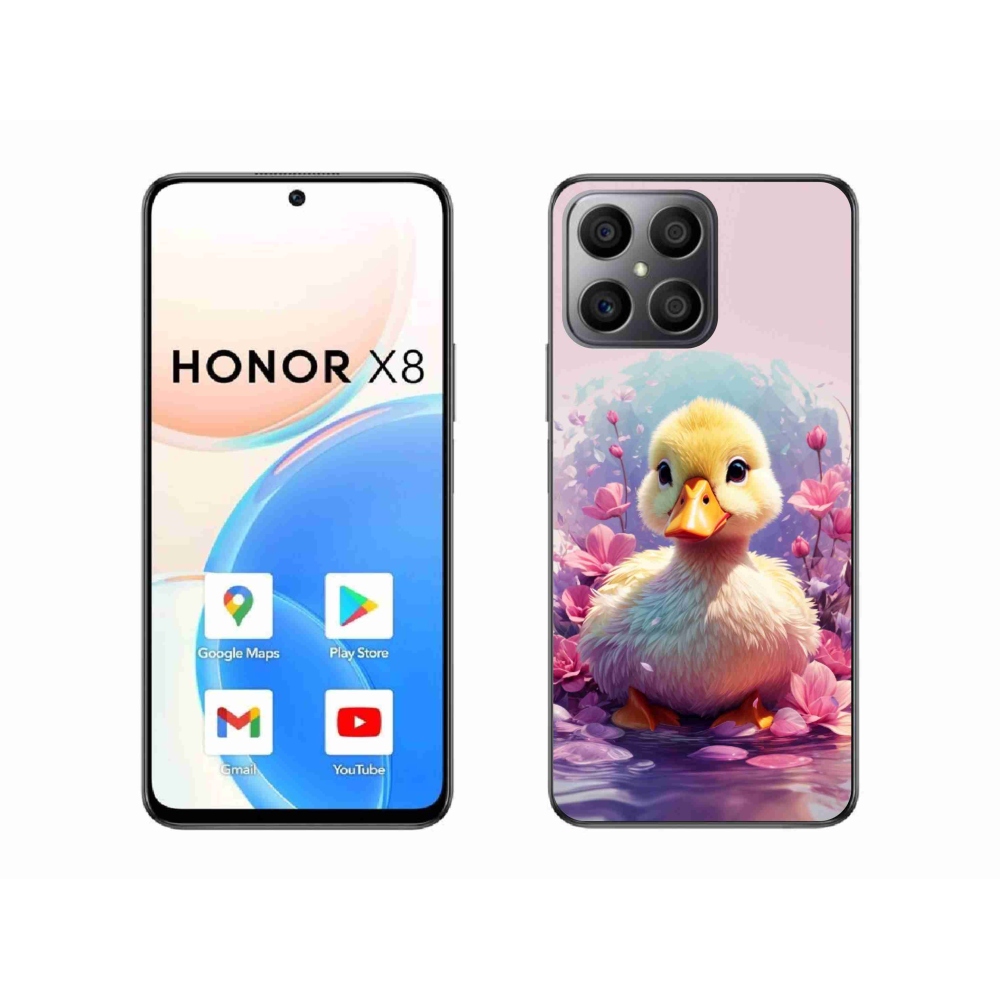 Gélový kryt mmCase na Honor X8 - kačička