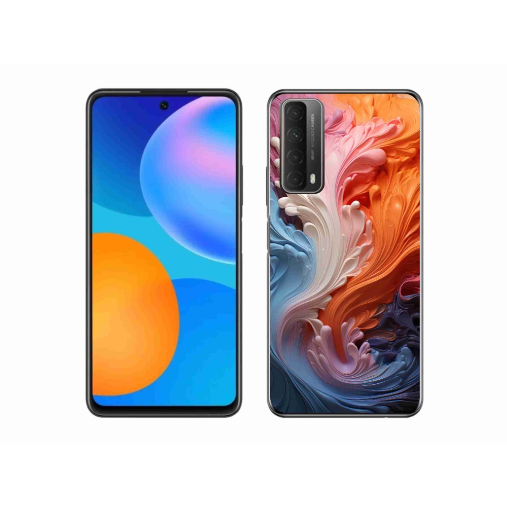 Gelový kryt mmCase na Huawei P Smart (2021) - abstraktní motiv 8