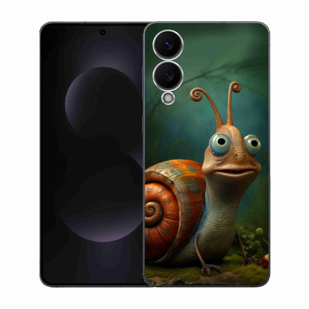 Gélový kryt mmCase na Samsung Galaxy S25 Edge - slimák