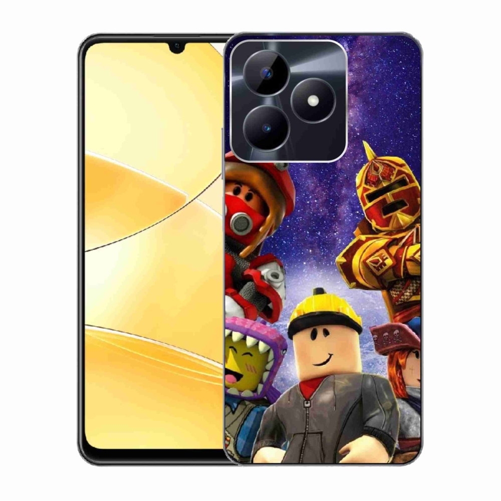 Gélový kryt mmCase na Realme C51/C53 - roblox 3