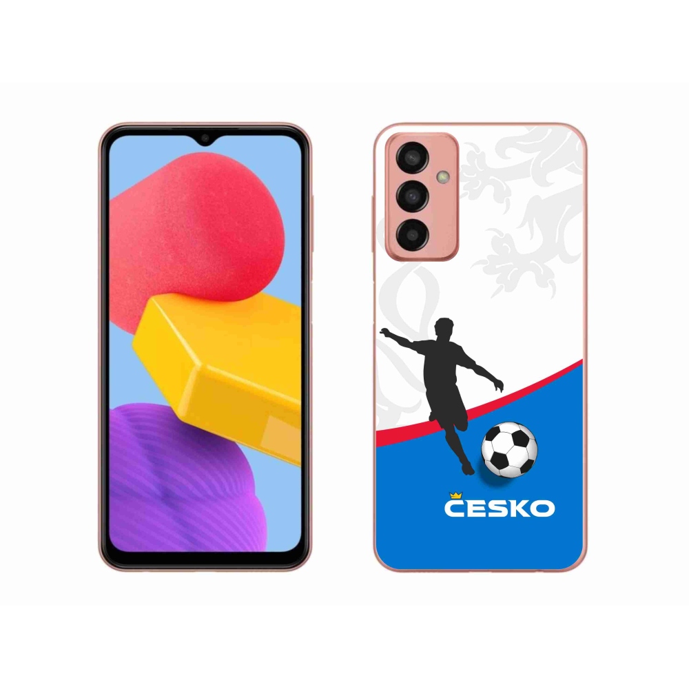 Gélový kryt mmCase na Samsung Galaxy M13 - futbal Česko 1