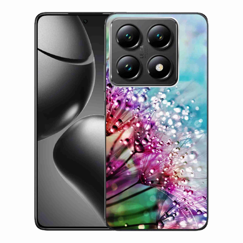Gélový kryt mmCase na Xiaomi 14T Pro - farebné kvety