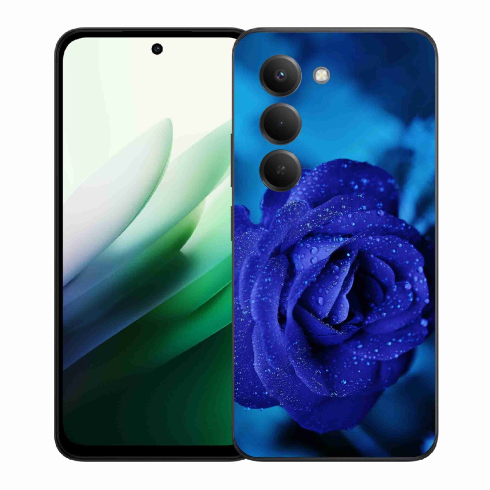 Gélový kryt mmCase na Xiaomi Redmi 15 5G (169mm) - modrá ruža