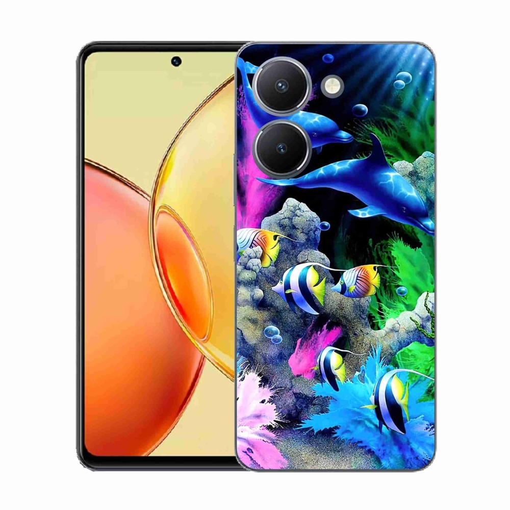 Gélový kryt mmCase na Vivo Y36 - morský svet