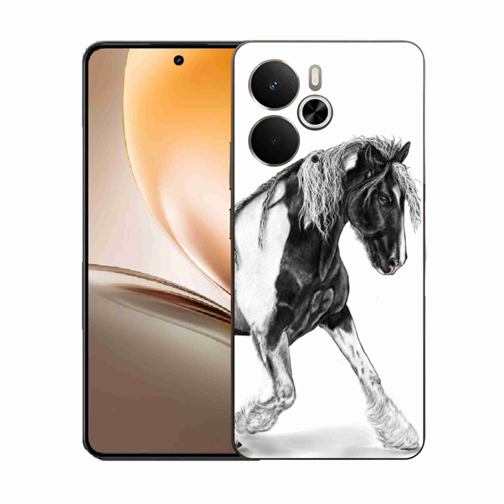 Gélový kryt mmCase na Realme 14 5G - kôň