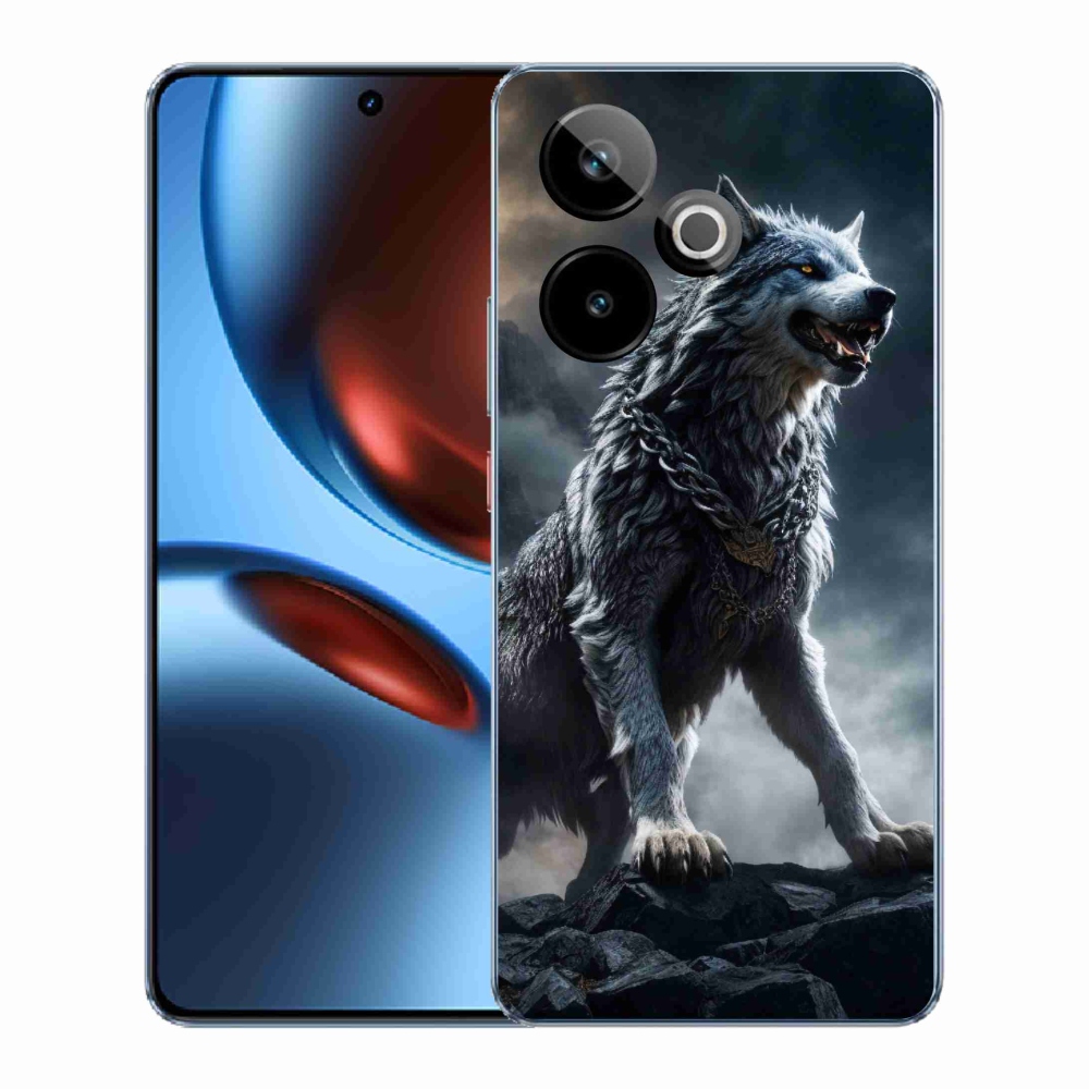 Gélový kryt mmCase na Realme GT 7 5G/GT 7T 5G - vlk 1