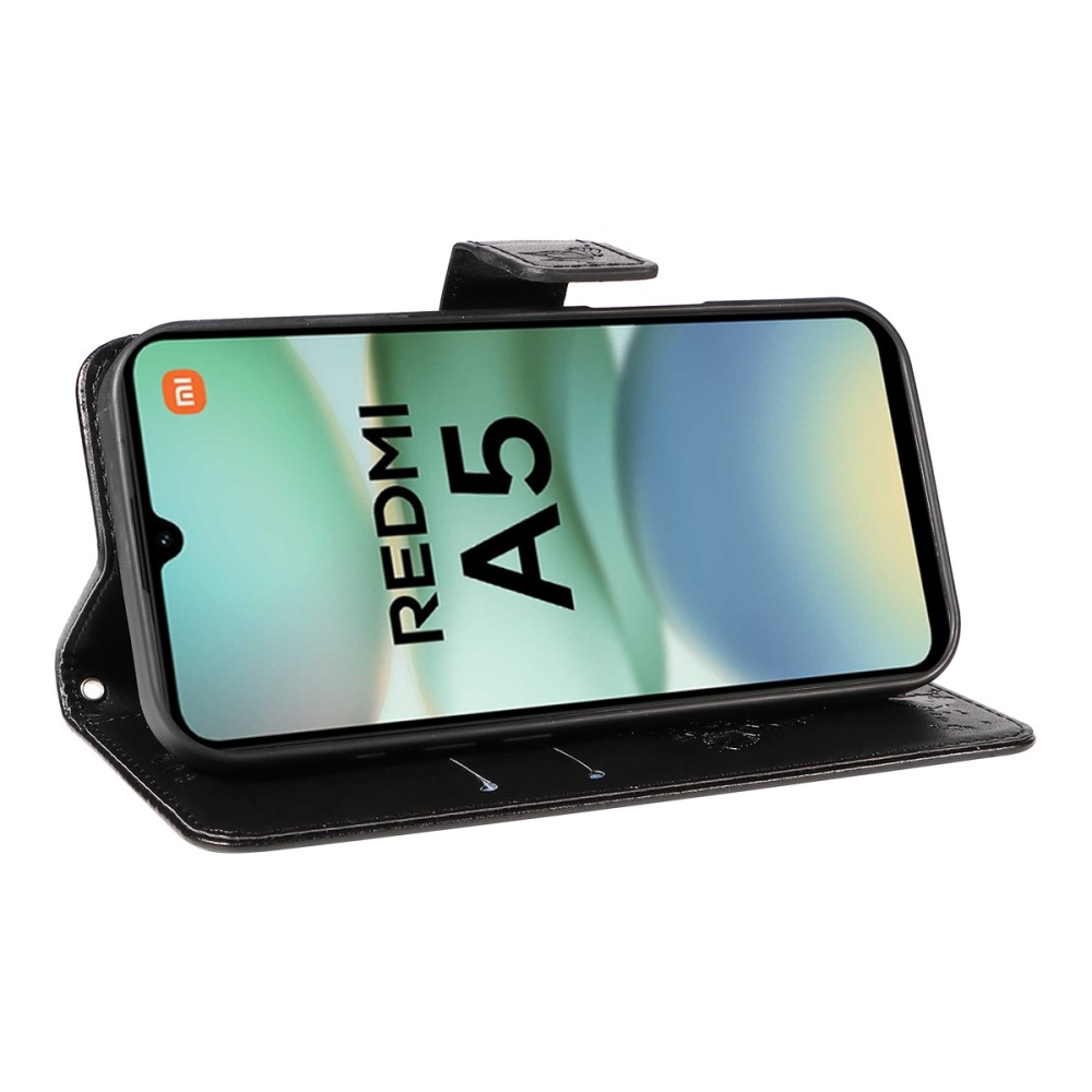 Trees knižkové púzdro na Xiaomi Redmi A5 (171.7x77.8x8.3mm) - čierne
