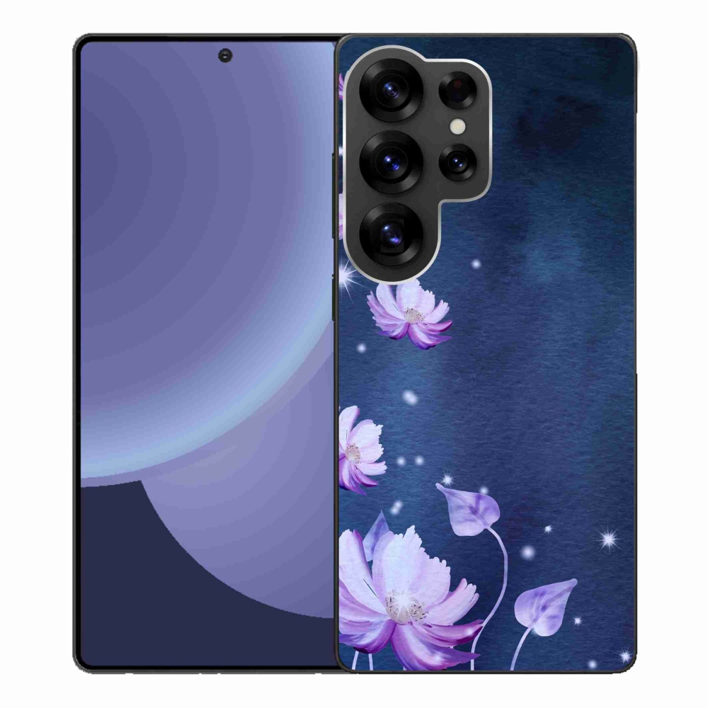 Gélový kryt mmCase na Samsung Galaxy S25 Ultra - padajúce kvety