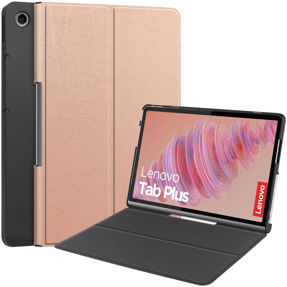 Shock zatváracie púzdro na Lenovo Tab Plus 11.5 - ružovozlaté